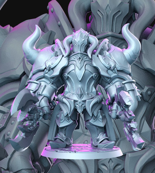 Gronith resin figure