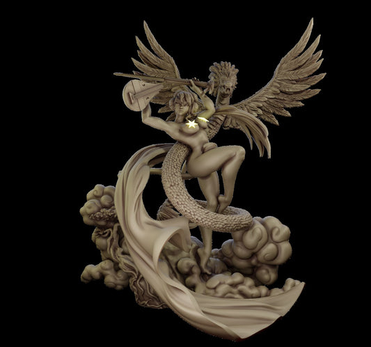 Dames & Dragons 3 resin figure