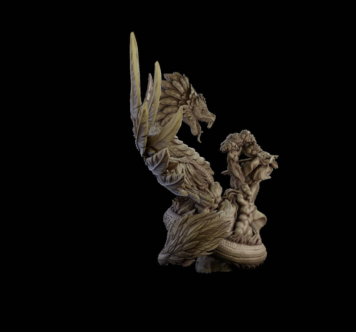 Dames & Dragons 3 resin figure