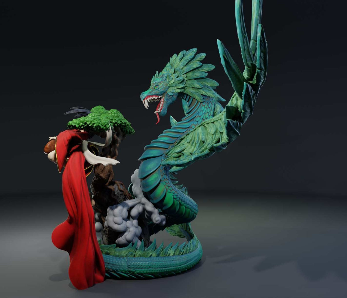 Dames & Dragons 3 resin figure