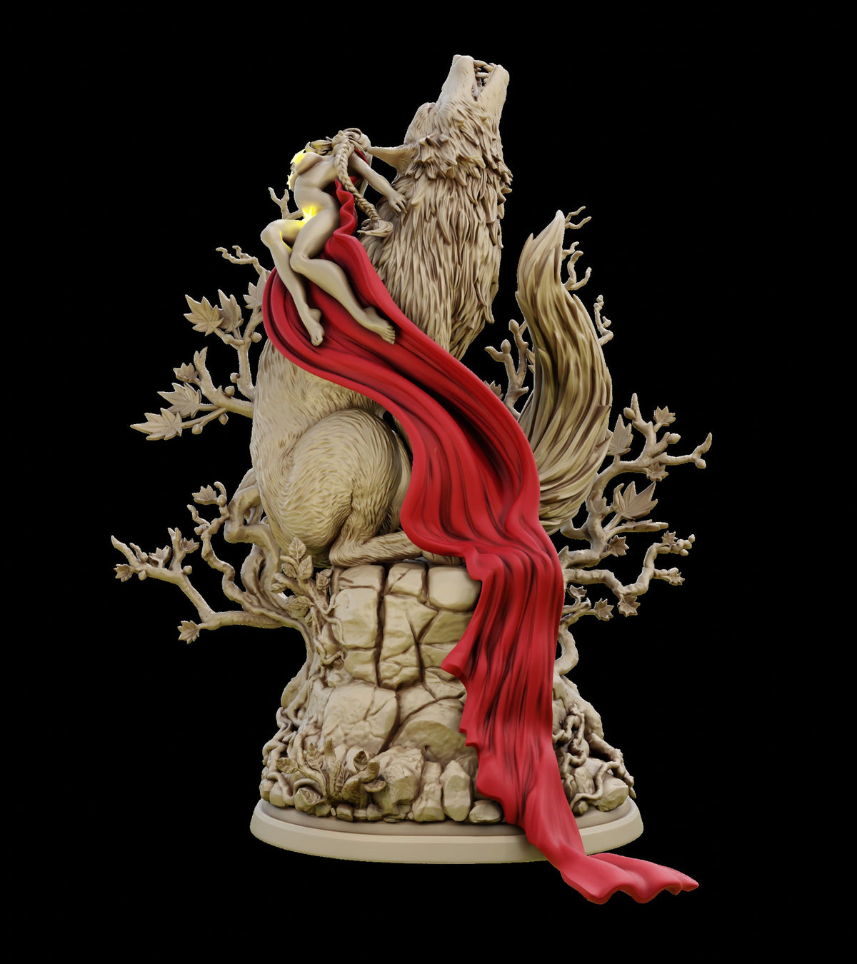 Fairy Tale Pinups: Red Riding Hood resin figure