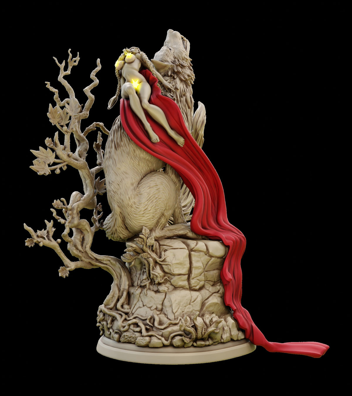 Fairy Tale Pinups: Red Riding Hood resin figure