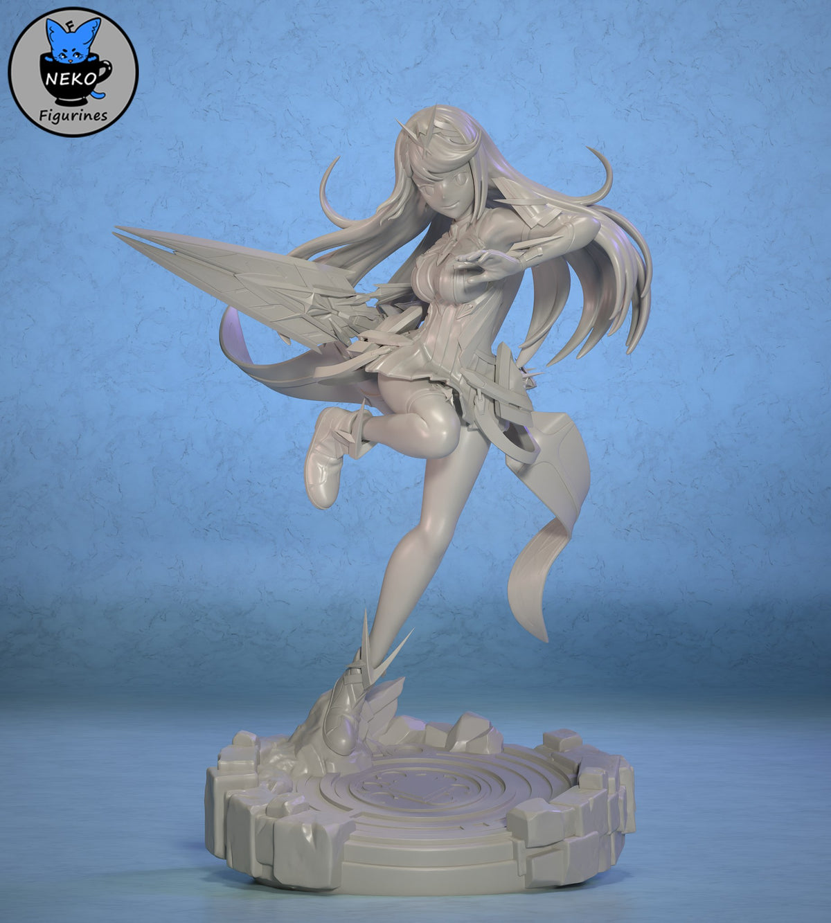 Mythra resin figure