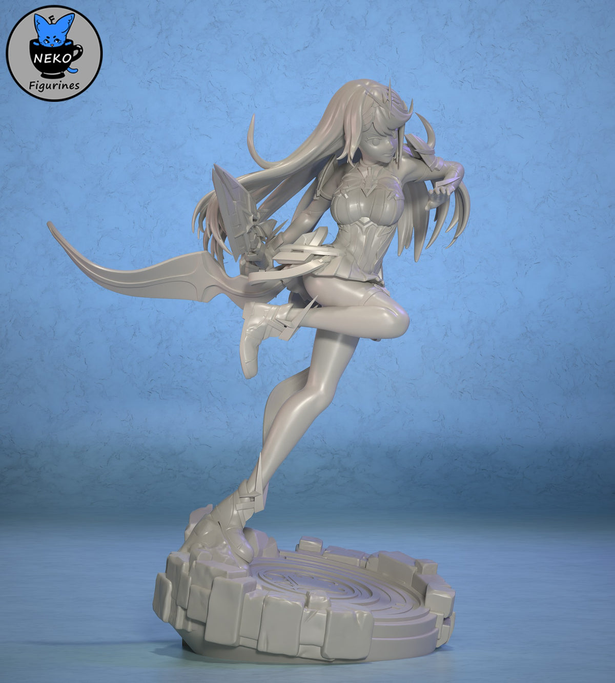 Mythra resin figure
