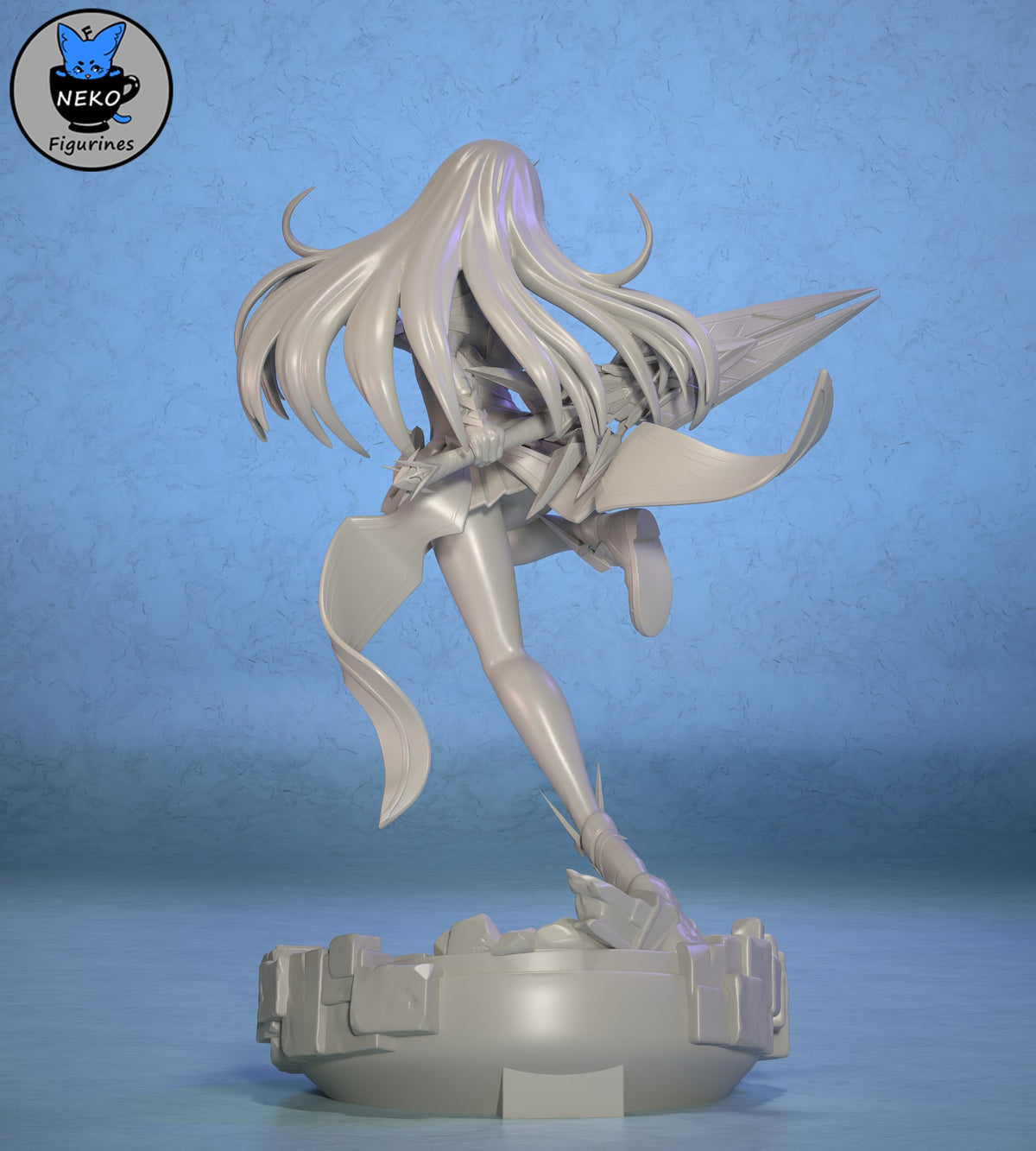 Mythra resin figure