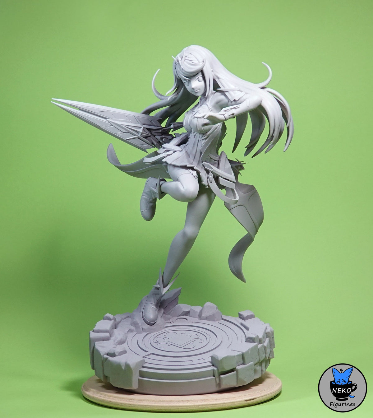 Mythra resin figure