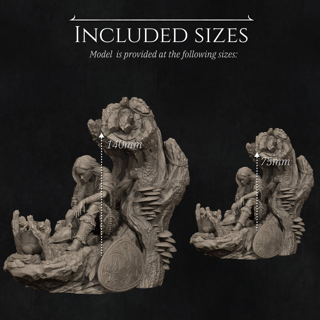 A Moment of Rest size comparison