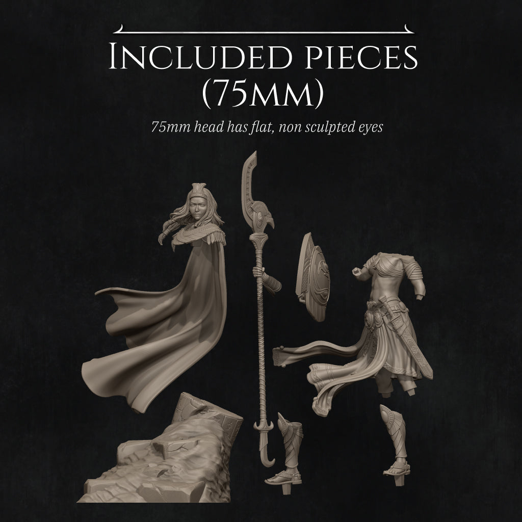 Ankhira the Guardian of Nekbeth 75mm scale