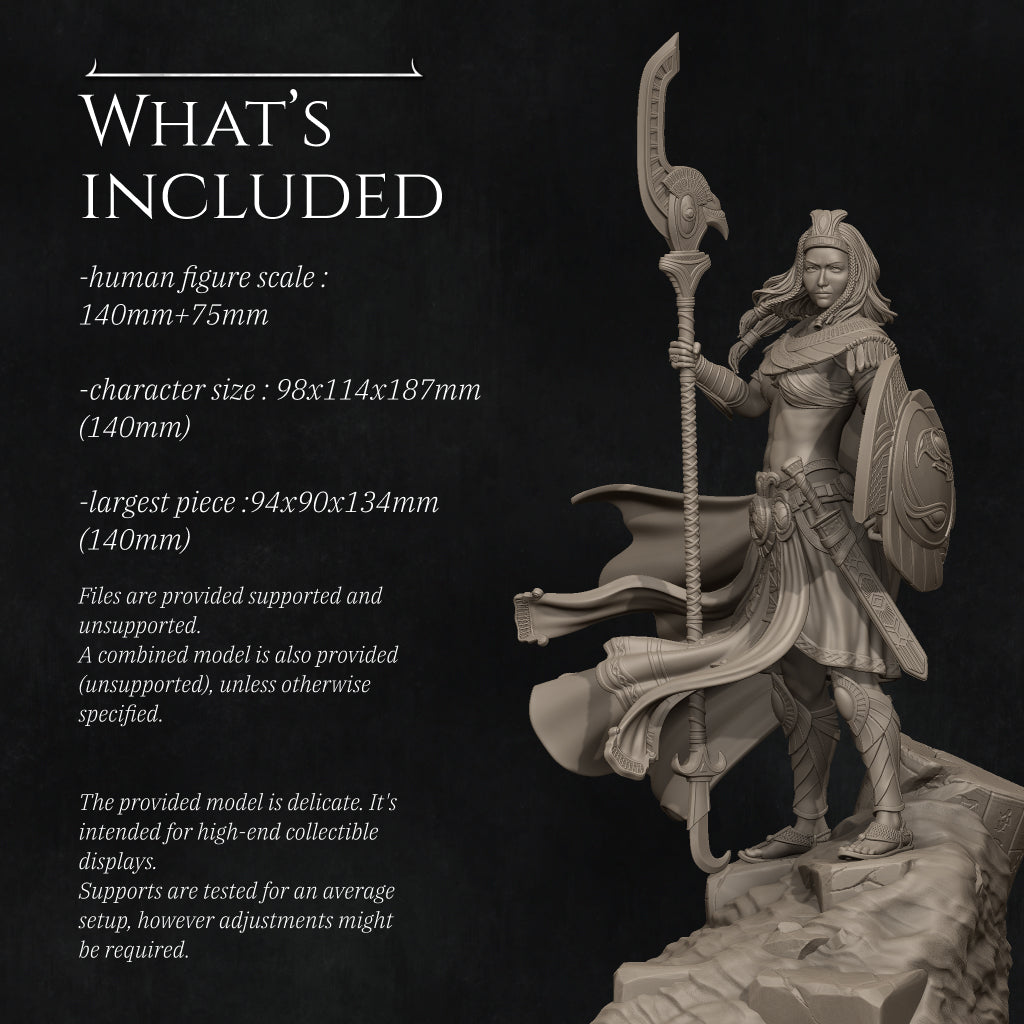 Ankhira the Guardian of Nekbeth what's included