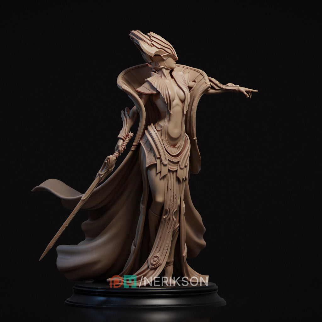Incarnation of Destiny clay render angle 2