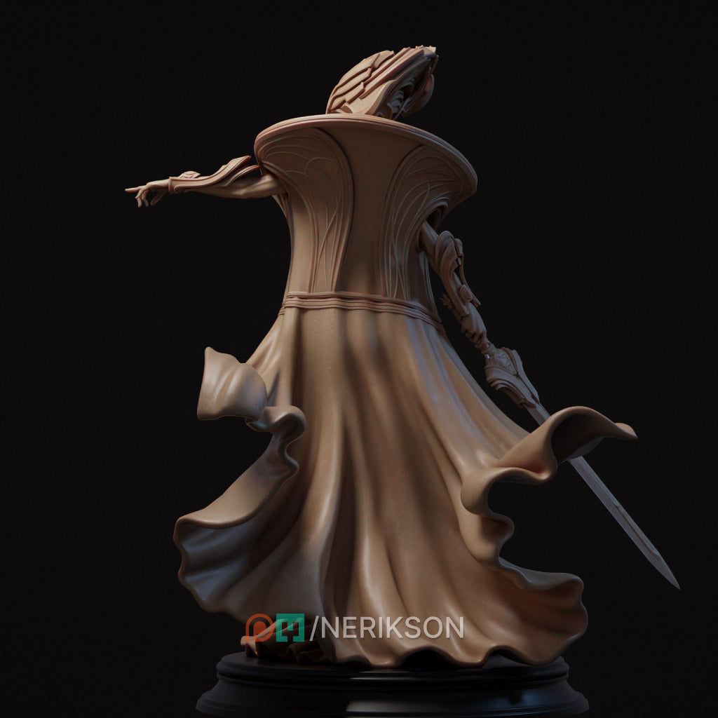 Incarnation of Destiny clay render angle 3