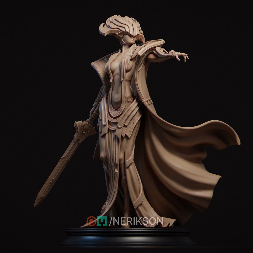 Incarnation of Destiny clay render