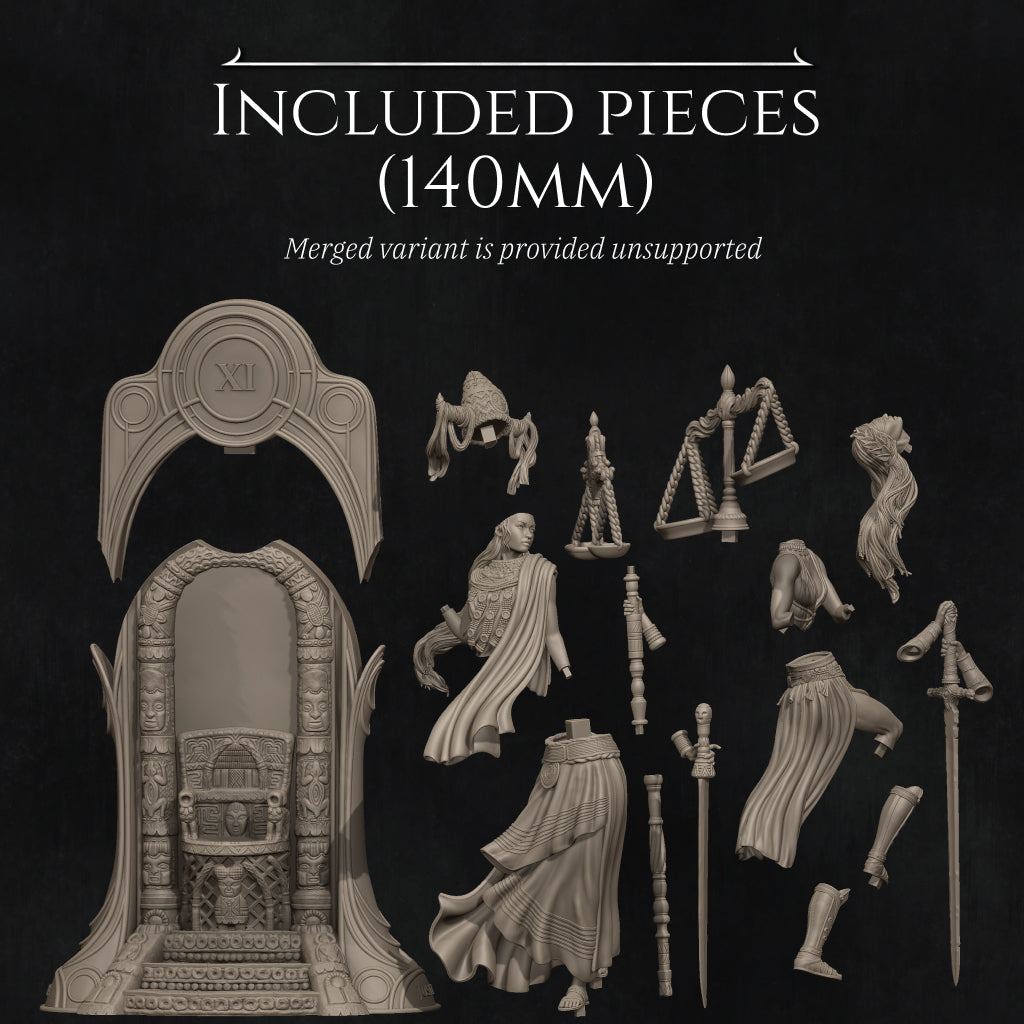 Tarot Arcana: Justice 140mm