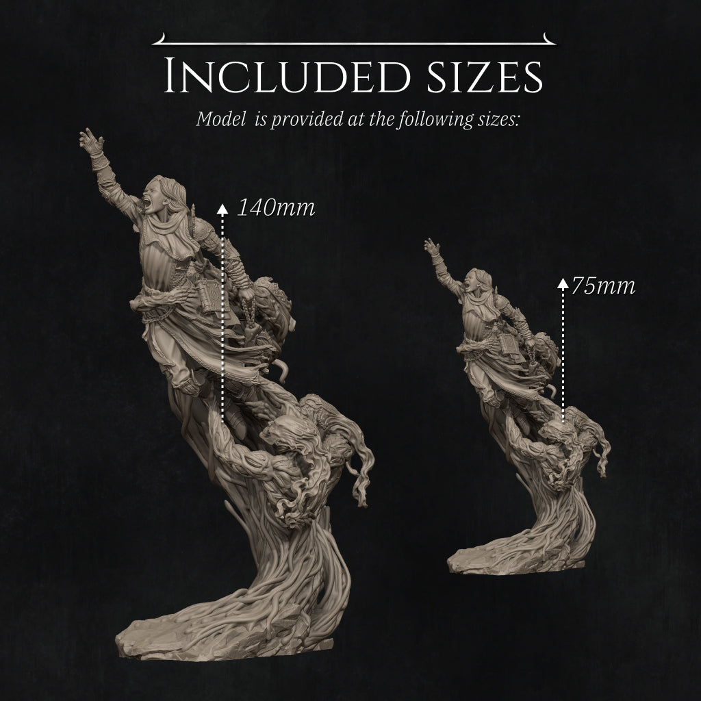 Torment of Faith size comparison