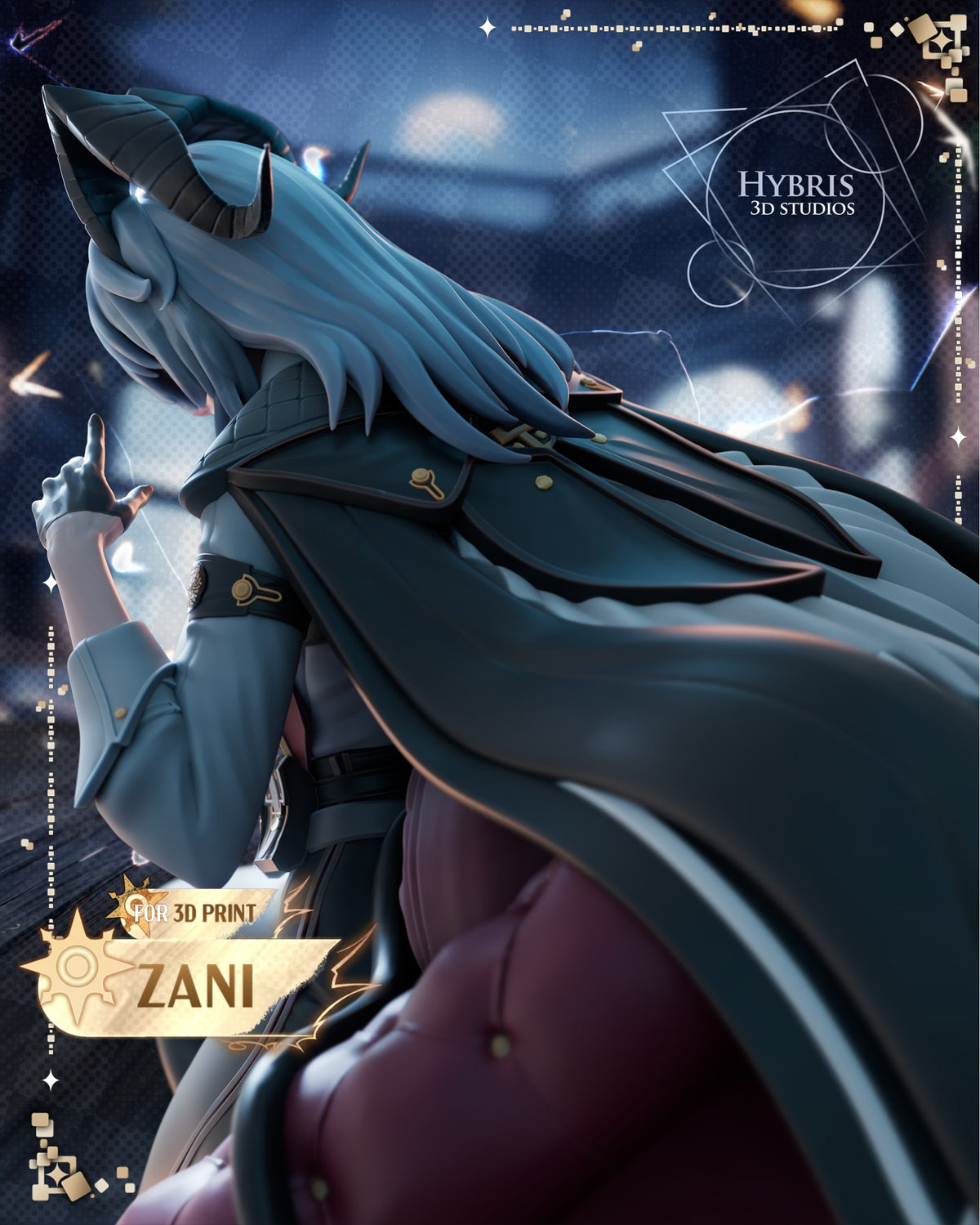 Zani resin figure