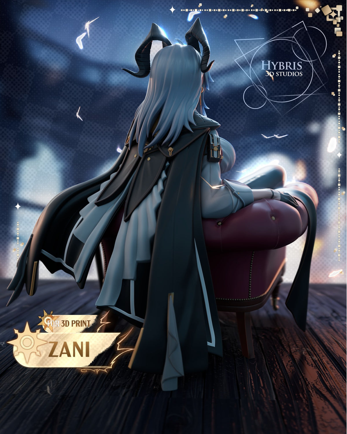 Zani resin figure