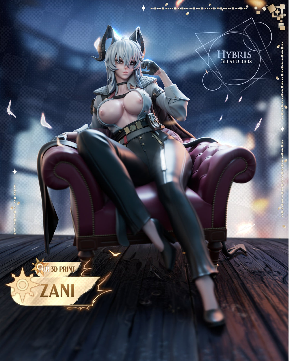 Zani resin figure