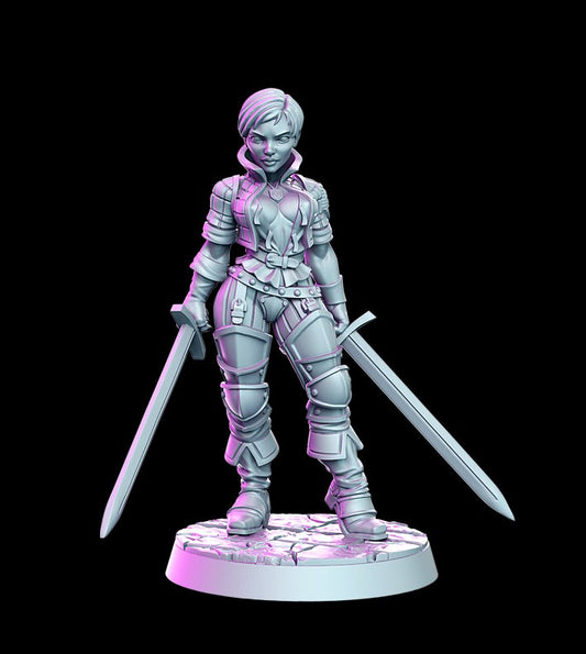 Daena resin figure