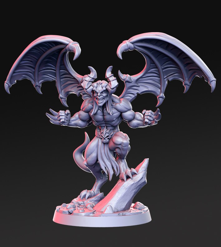 Dhamai resin figure