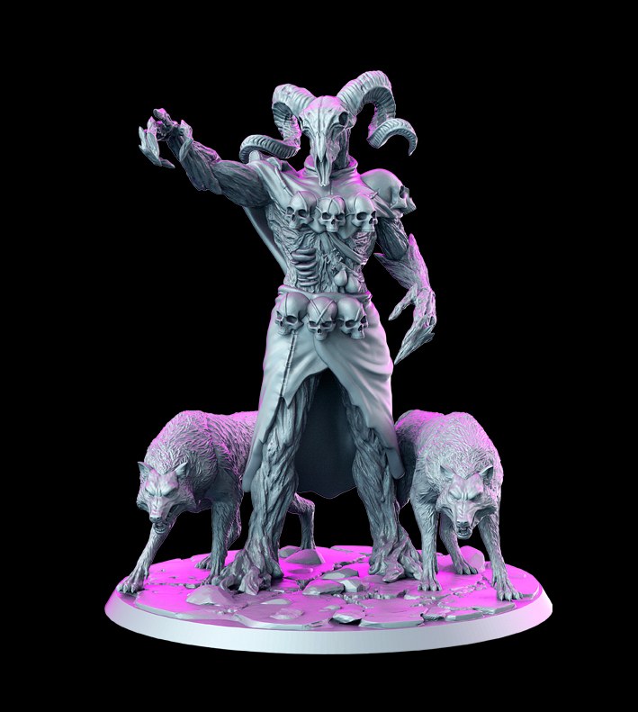 Keoghradan resin figure