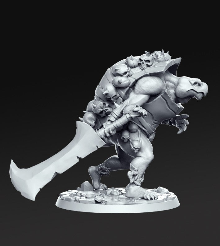 Kurgh resin figure
