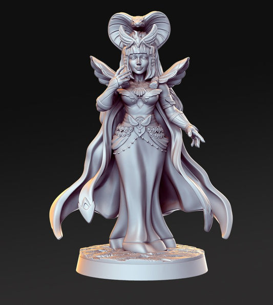 Meritamun resin figure