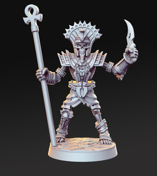 Mummies resin figure