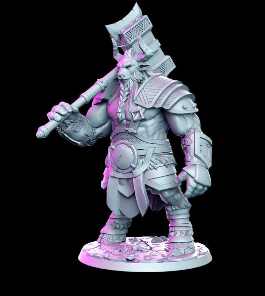 Nautrir resin figure