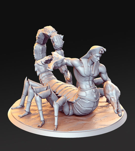 Scarapion & Tomb Guard Scorpion resin figure