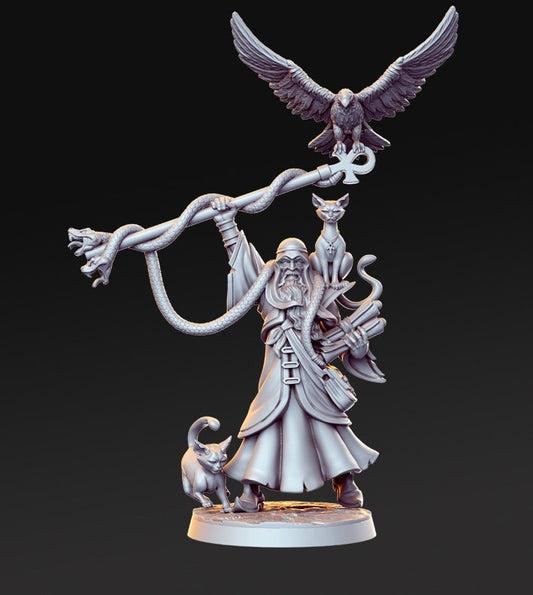 Sethos resin figure