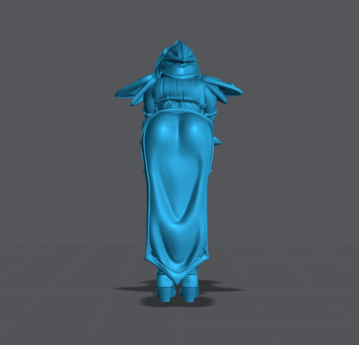 Silencia resin figure