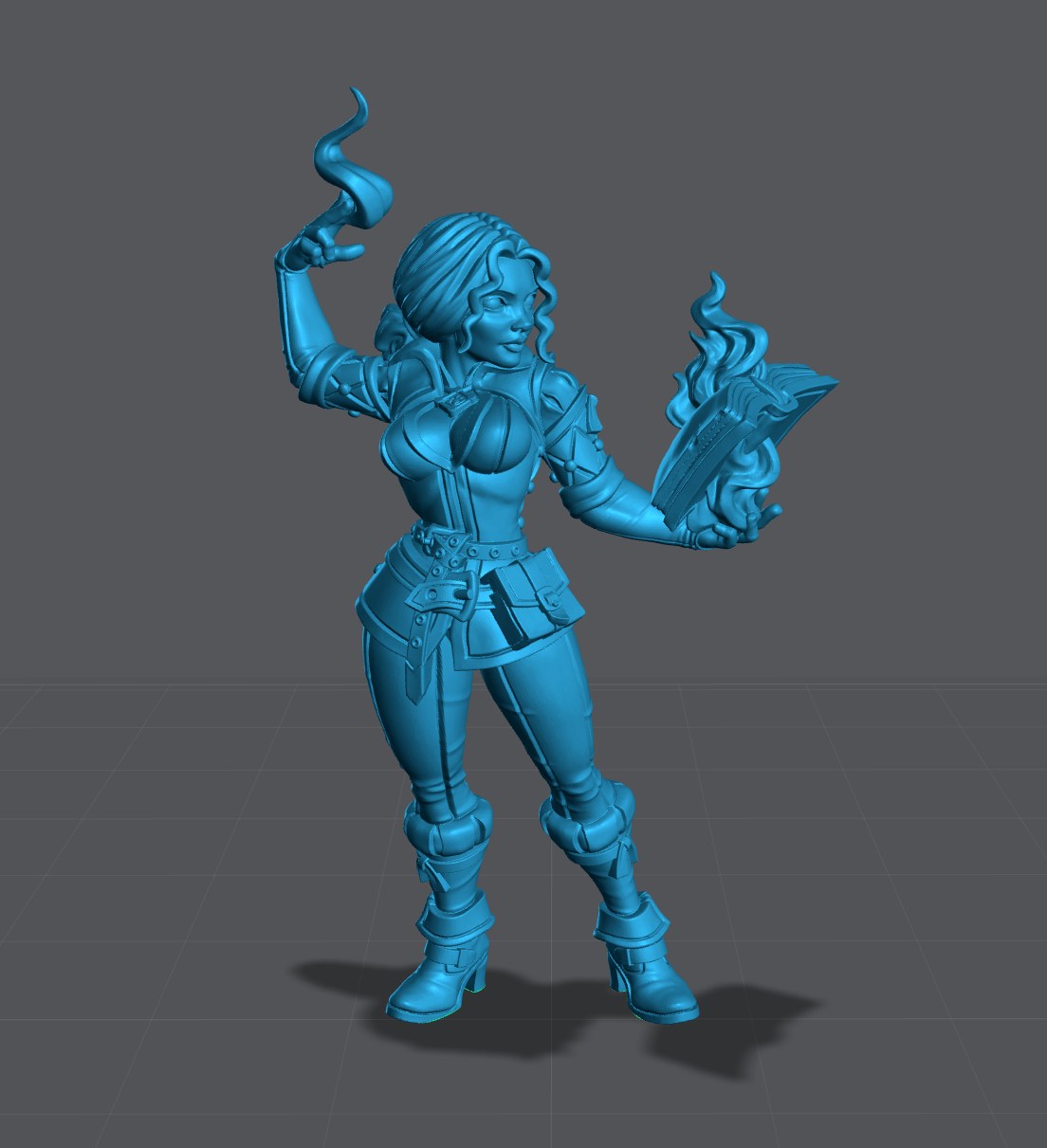Silveria resin figure