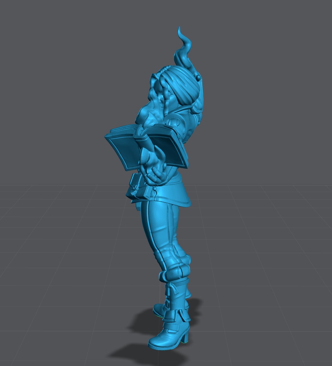 Silveria resin figure