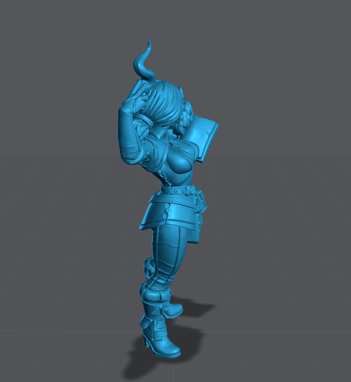 Silveria resin figure