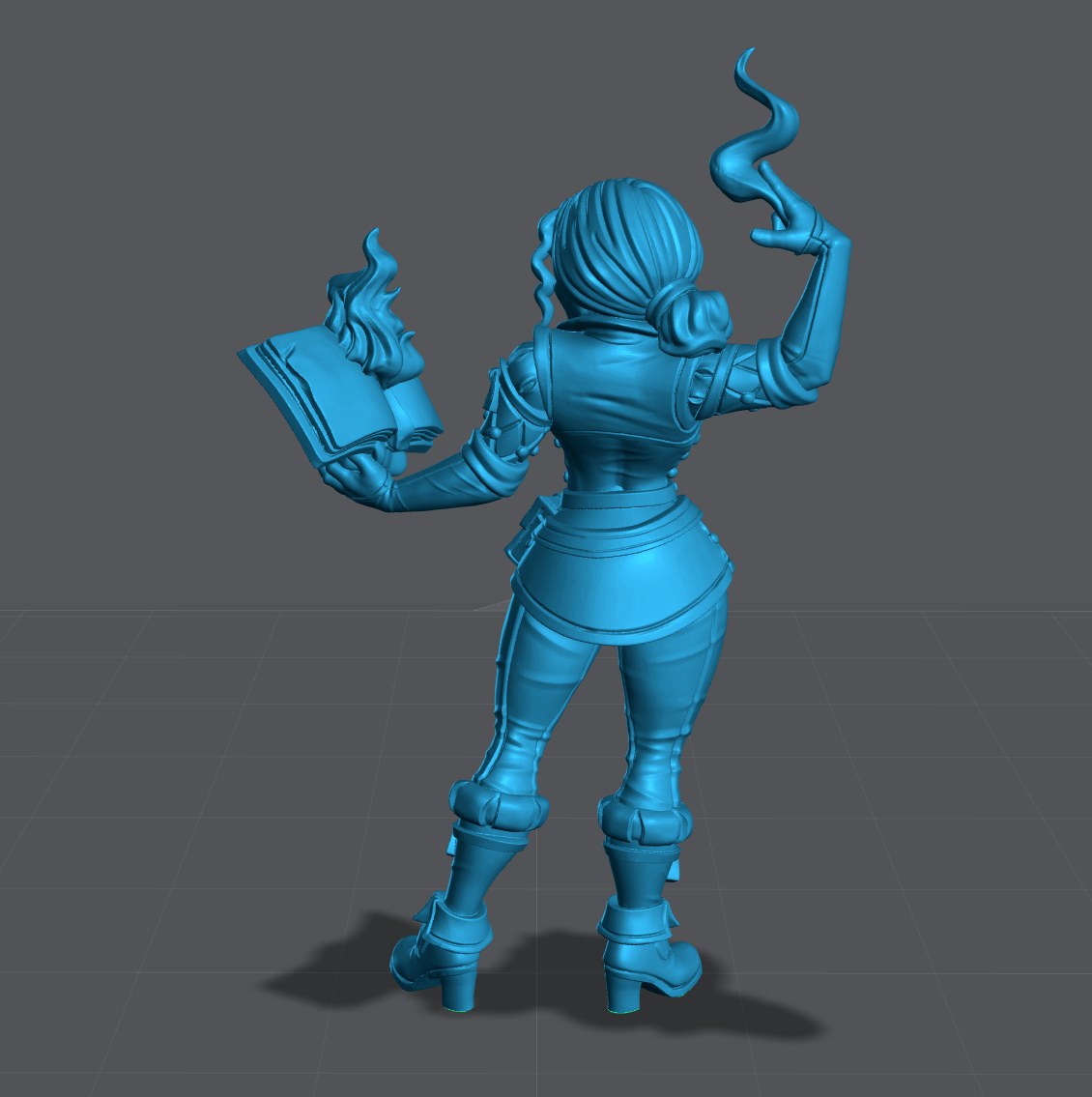 Silveria resin figure