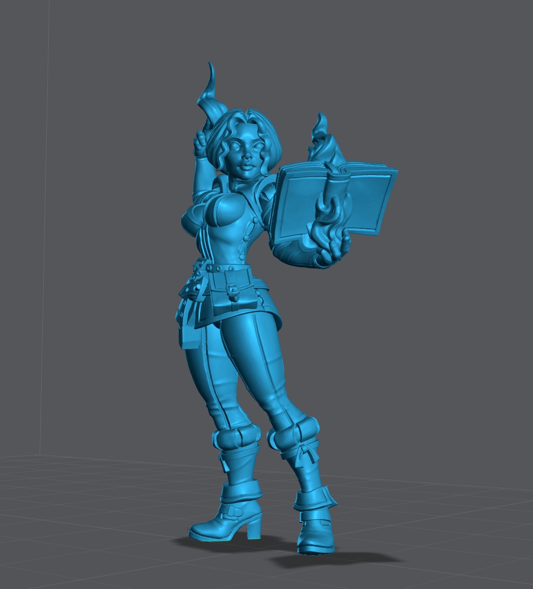 Silveria resin figure