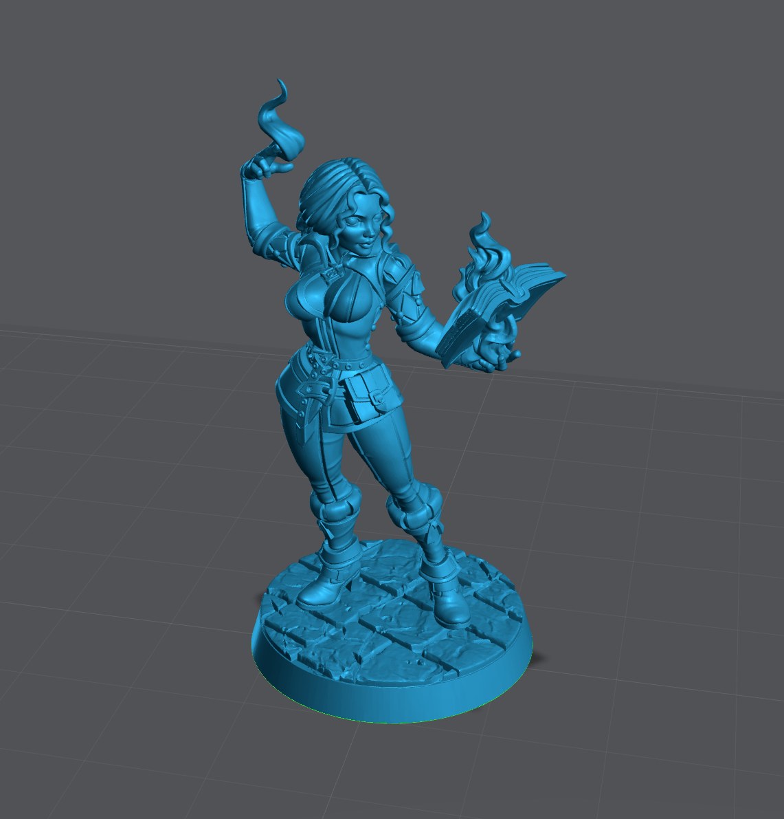 Silveria resin figure