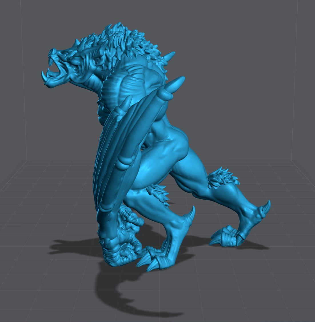 Strigor resin figure