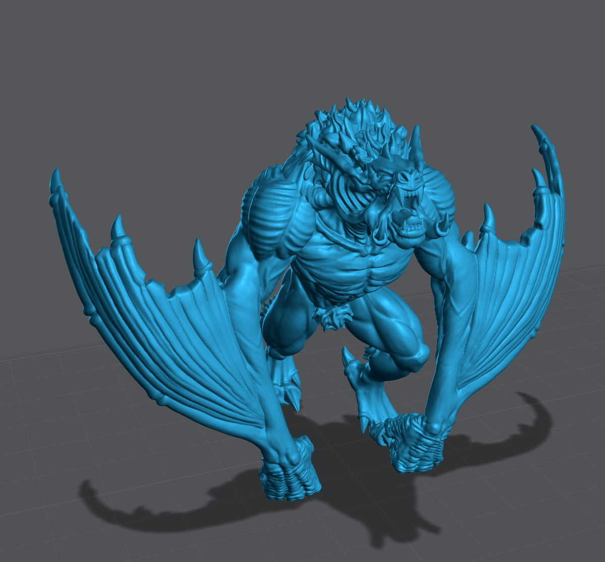 Strigor resin figure