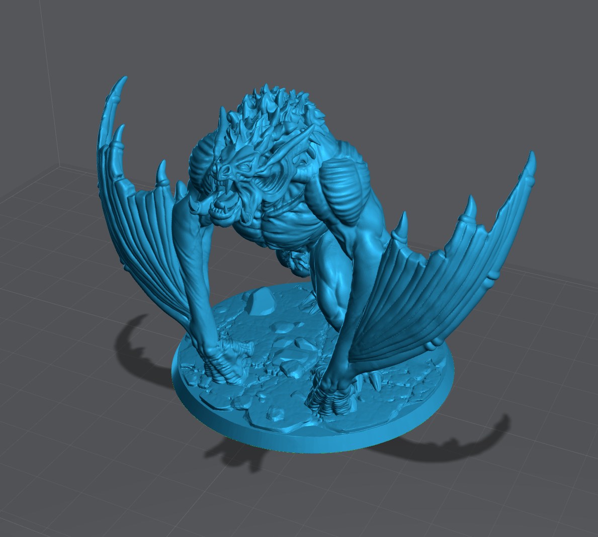 Strigor resin figure