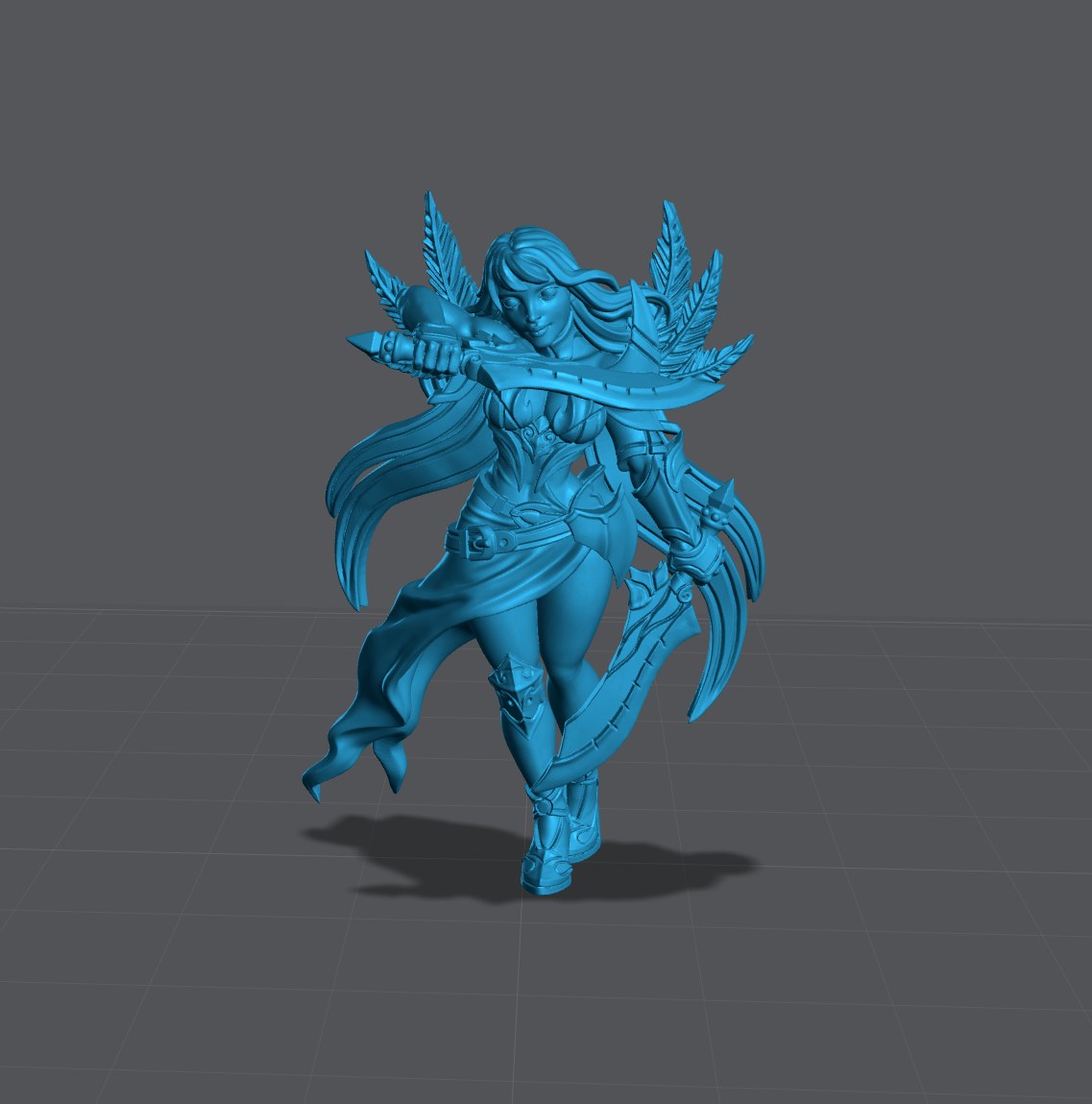 Valeen resin figure