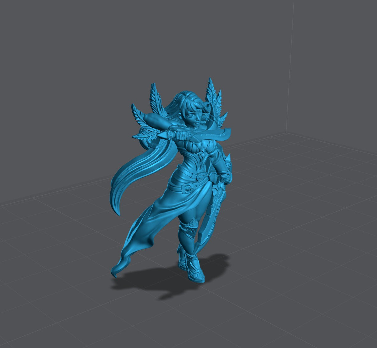 Valeen resin figure