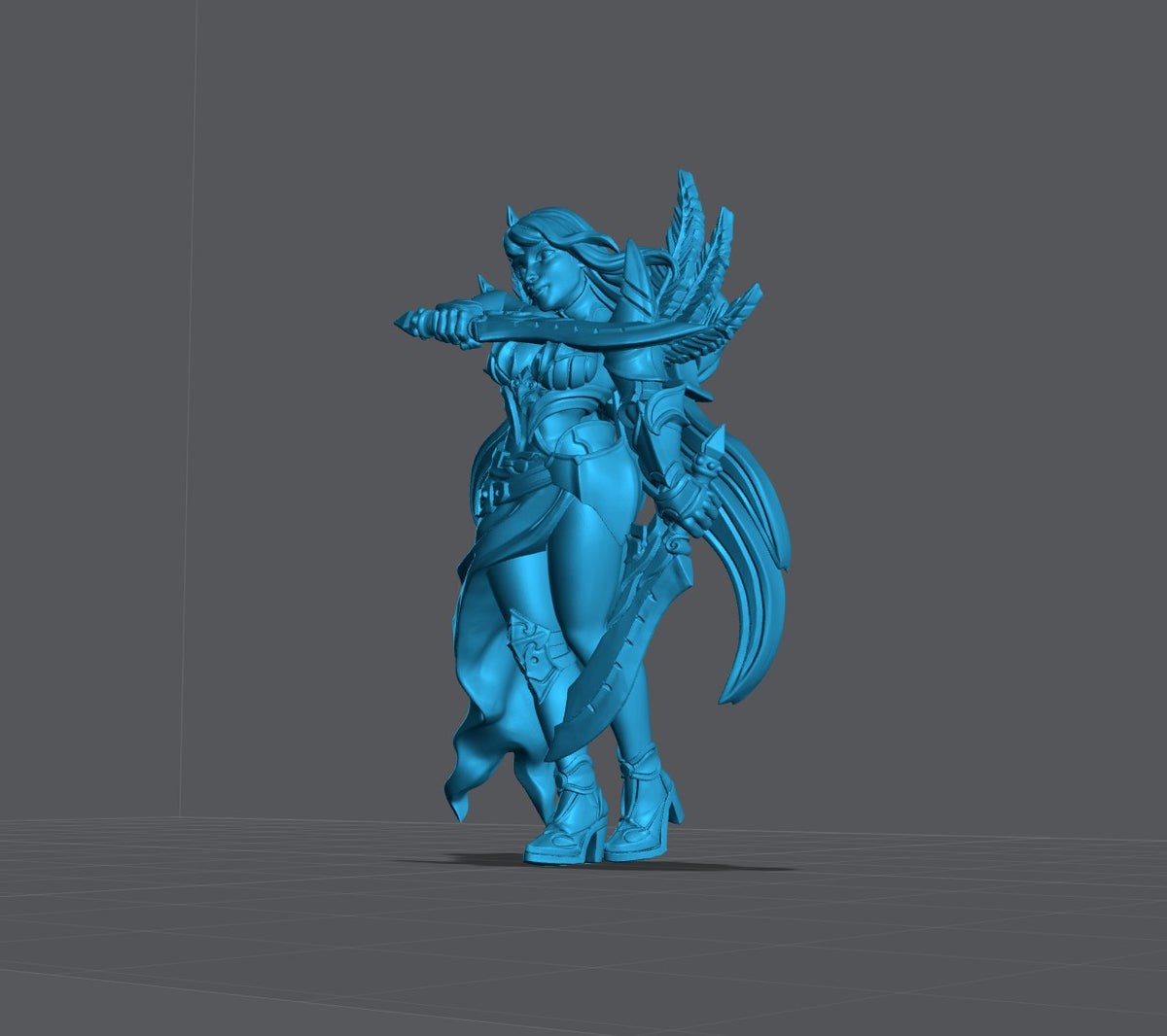Valeen resin figure