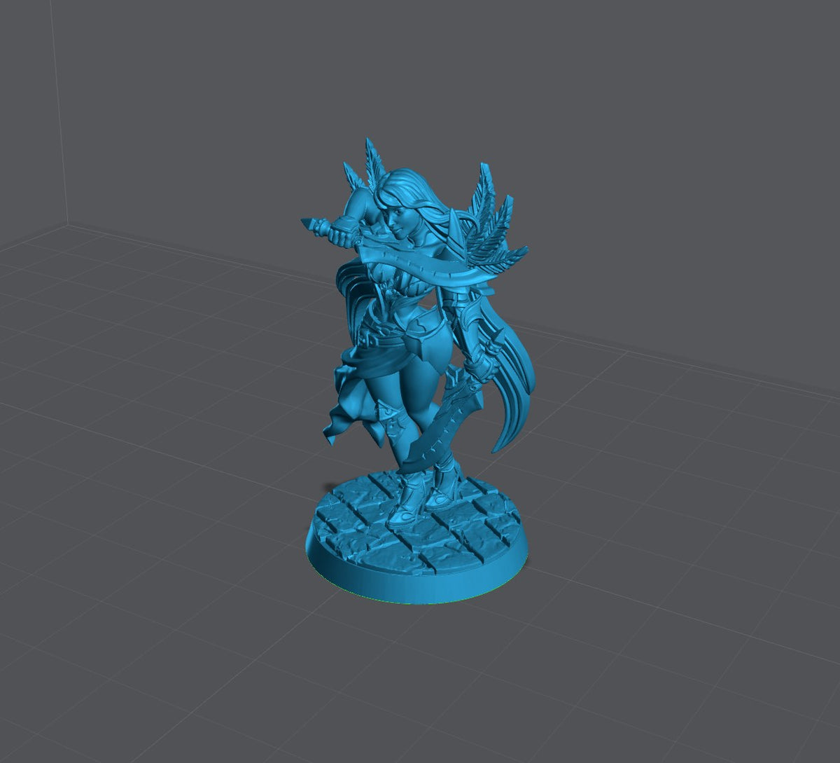 Valeen resin figure