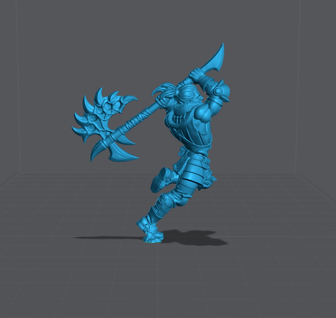 Varekh resin figure