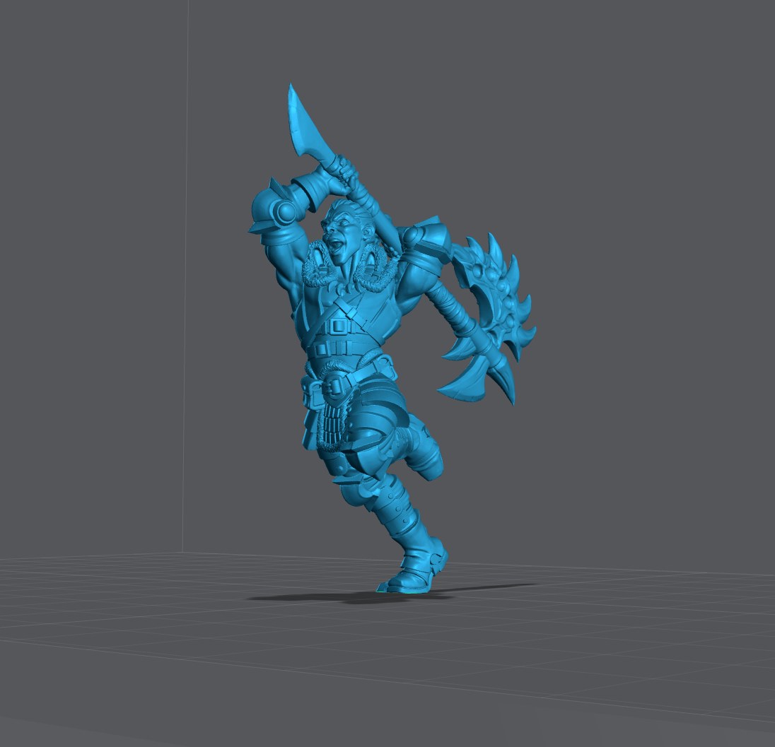 Varekh resin figure