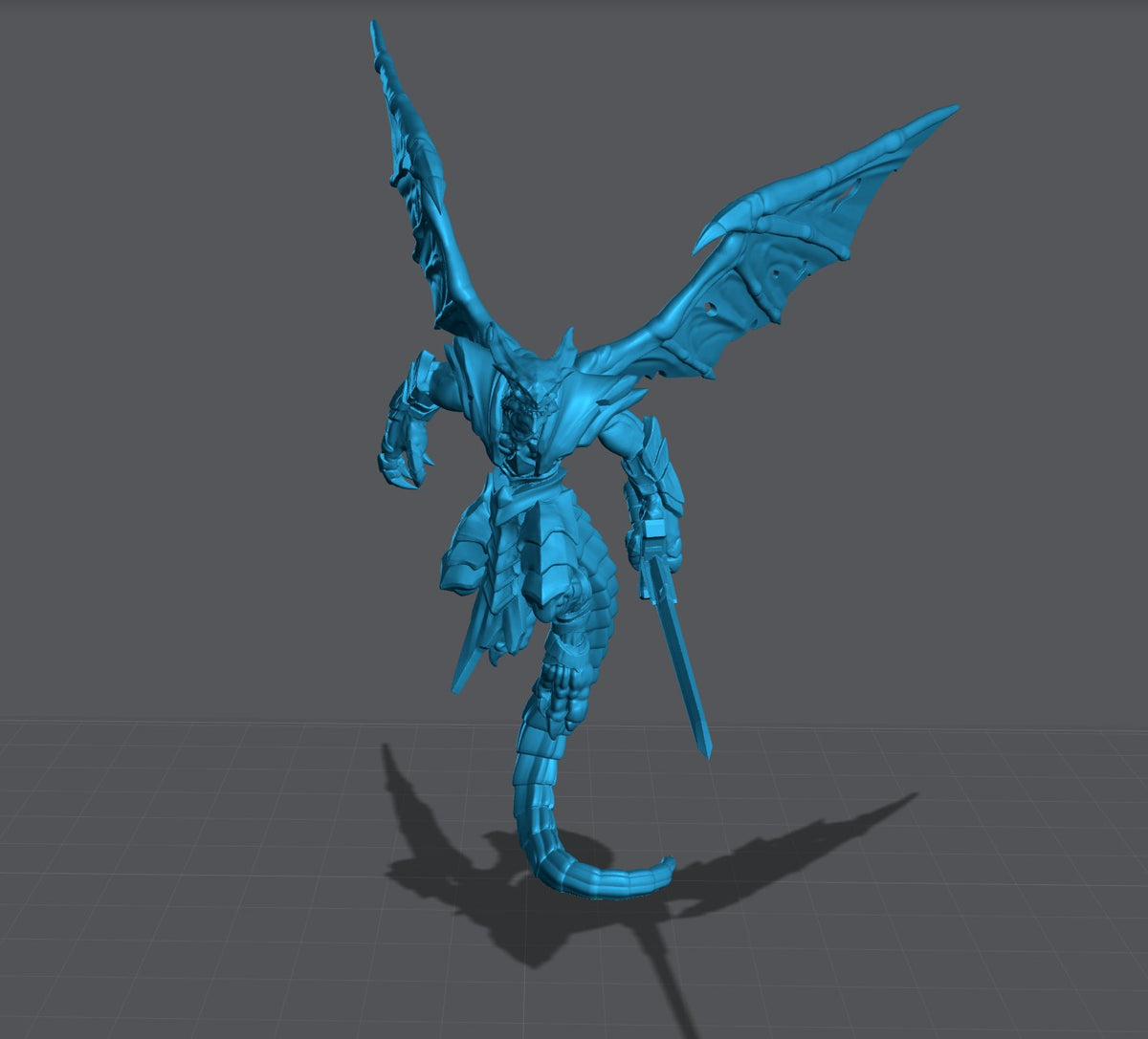 Veltrax resin figure