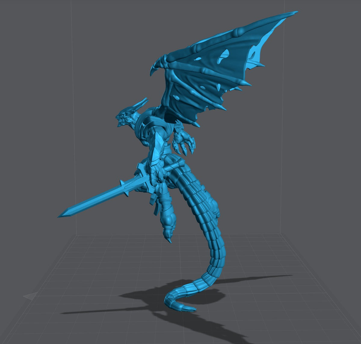 Veltrax resin figure
