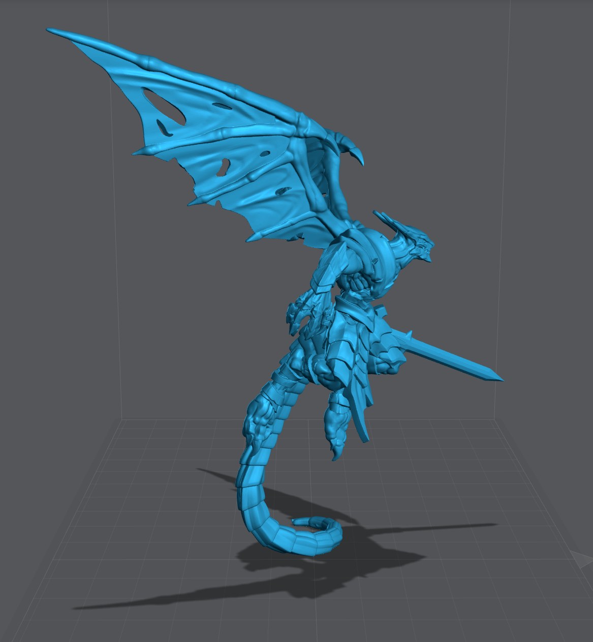 Veltrax resin figure