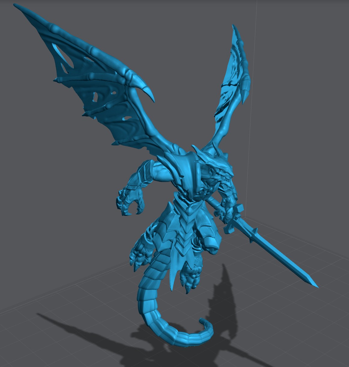 Veltrax resin figure